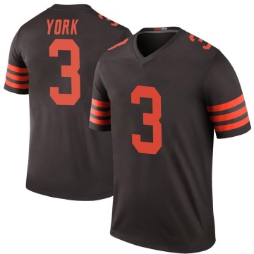 Cade York Youth Brown Legend Color Rush Jersey