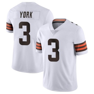 Cade York Youth White Limited Vapor Untouchable Jersey