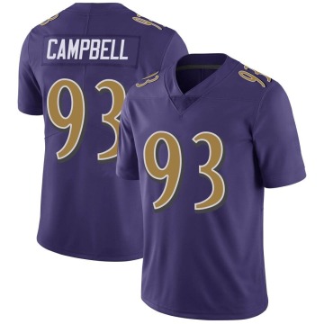 Calais Campbell Men's Purple Limited Color Rush Vapor Untouchable Jersey