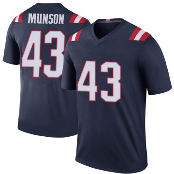 Calvin Munson Youth Navy Legend Color Rush Jersey