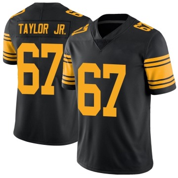 Calvin Taylor Jr. Youth Black Limited Color Rush Jersey