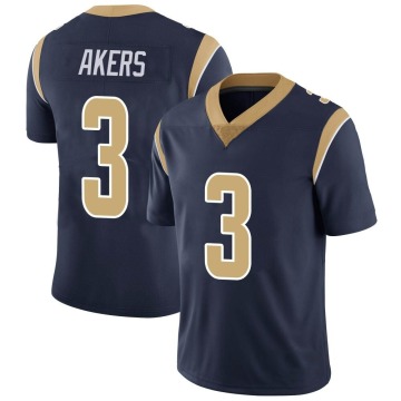 Cam Akers Youth Navy Limited Team Color Vapor Untouchable Jersey