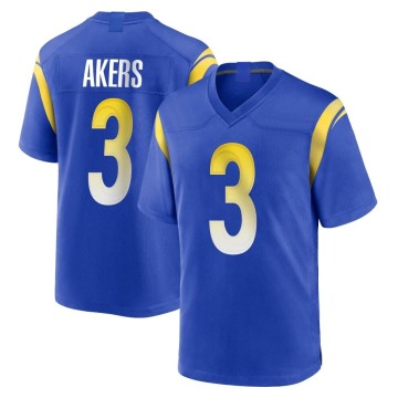 Cam Akers Youth Royal Game Alternate Jersey