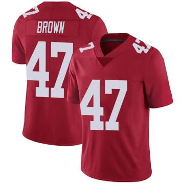 Cam Brown Youth Red Limited Alternate Vapor Untouchable Jersey
