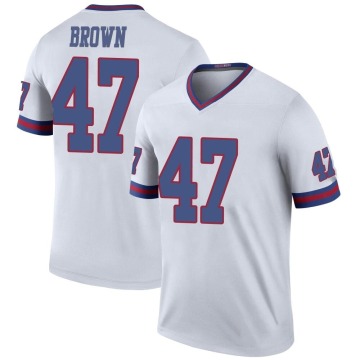 Cam Brown Youth White Legend Color Rush Jersey