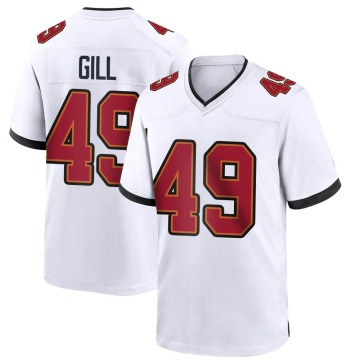 Cam Gill Men's White Game Jersey