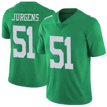 Cam Jurgens Youth Green Limited Vapor Untouchable Jersey