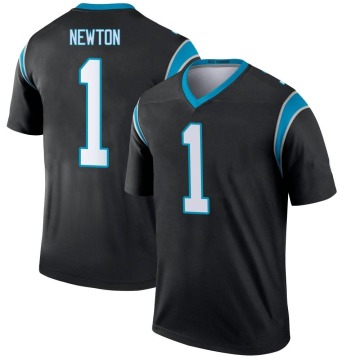 Cam Newton Men's Black Legend Jersey