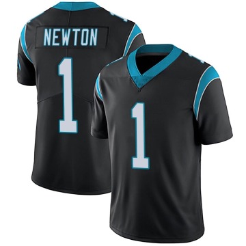 Cam Newton Men's Black Limited Team Color Vapor Untouchable Jersey