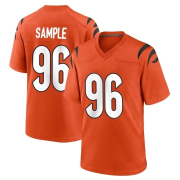 Cam Sample Men's Orange Game Jersey