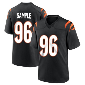Cam Sample Youth Black Game Team Color Jersey