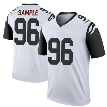 Cam Sample Youth White Legend Color Rush Jersey