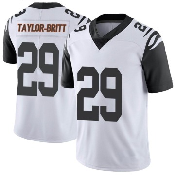 Cam Taylor-Britt Youth White Limited Color Rush Vapor Untouchable Jersey