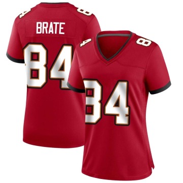 Cameron Brate Women's Red Game Team Color Jersey