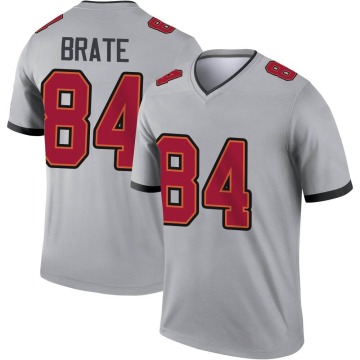 Cameron Brate Youth Gray Legend Inverted Jersey