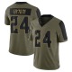 Camryn Bynum Youth Olive Limited 2021 Salute To Service Jersey