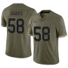 Carl Banks Men's Olive Limited 2022 Salute To Service Jersey
