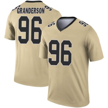 Carl Granderson Youth Gold Legend Inverted Jersey