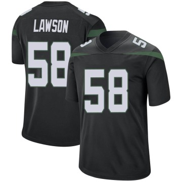 Carl Lawson Youth Black Game Stealth Jersey