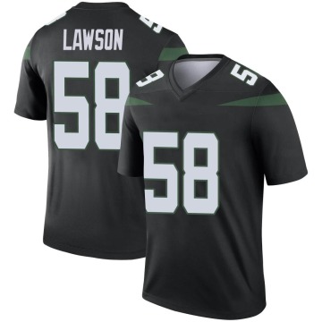 Carl Lawson Youth Black Legend Stealth Color Rush Jersey