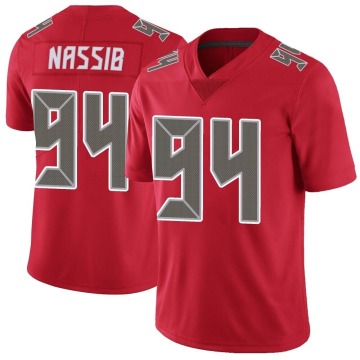 Carl Nassib Men's Red Limited Color Rush Jersey