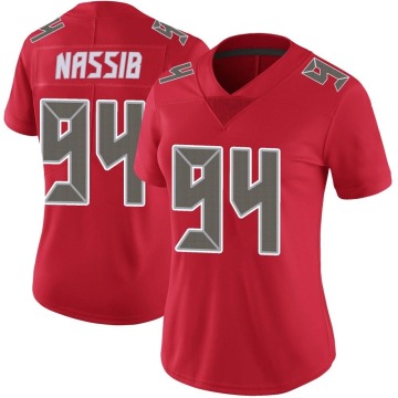 Carl Nassib Women's Red Limited Color Rush Jersey