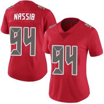 Carl Nassib Women's Red Limited Team Color Vapor Untouchable Jersey