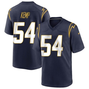 Carlo Kemp Youth Navy Game Team Color Jersey