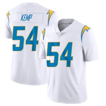 Carlo Kemp Youth White Limited Vapor Untouchable Jersey