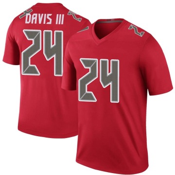 Carlton Davis III Youth Red Legend Color Rush Jersey