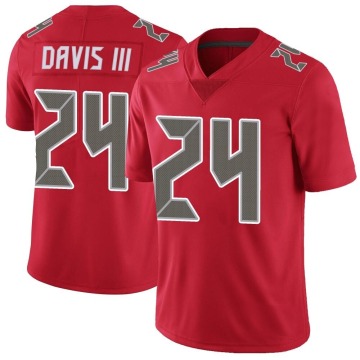 Carlton Davis III Youth Red Limited Color Rush Jersey