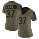 Carnell Lake Women's Olive Limited 2021 Salute To Service Jersey