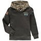 Carolina Panthers Youth Olive Salute to Service Pullover Hoodie