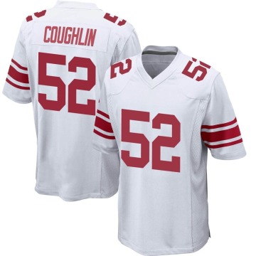 Carter Coughlin Youth White Game Jersey
