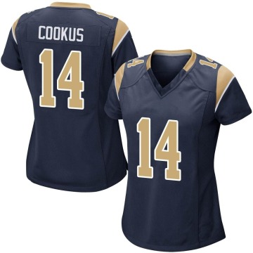 Case Cookus Women's Navy Game Team Color Jersey