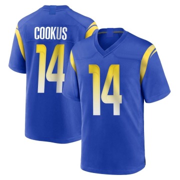 Case Cookus Youth Royal Game Alternate Jersey