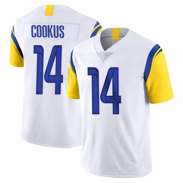 Case Cookus Youth White Limited Vapor Untouchable Jersey