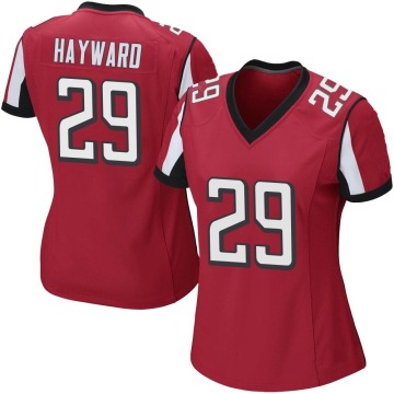 Casey Hayward Women's Red Game Team Color Jersey