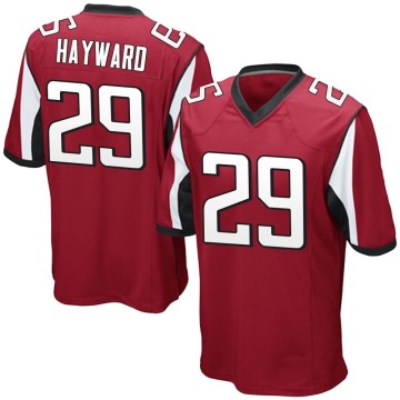 Casey Hayward Youth Red Game Team Color Jersey