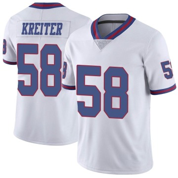 Casey Kreiter Youth White Limited Color Rush Jersey