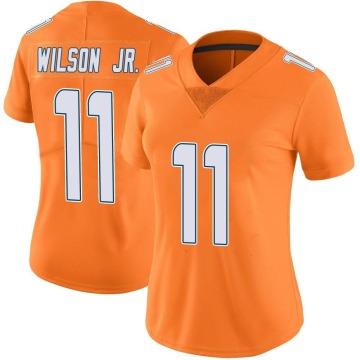 Cedrick Wilson Jr. Women's Orange Limited Color Rush Jersey