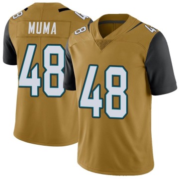 Chad Muma Youth Gold Limited Color Rush Vapor Untouchable Jersey