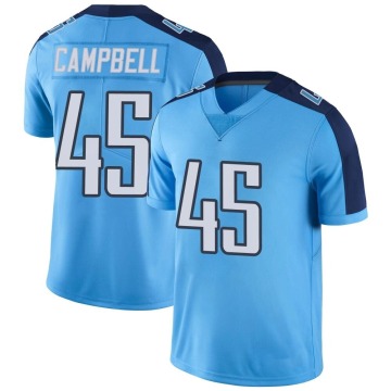 Chance Campbell Men's Light Blue Limited Color Rush Jersey
