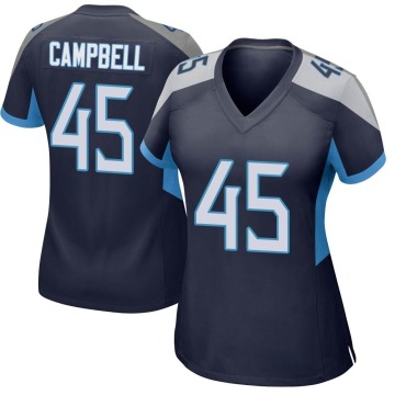 Chance Campbell Women's Navy Game Jersey