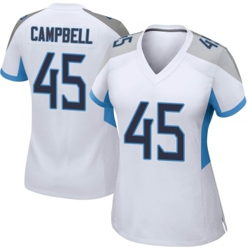Chance Campbell Women's White Game Jersey