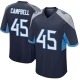 Chance Campbell Youth Navy Game Jersey