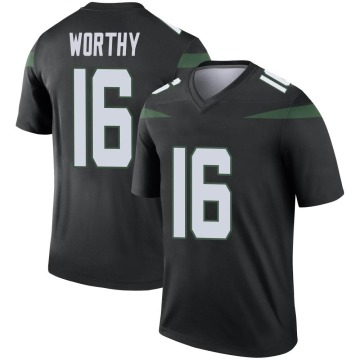 Chandler Worthy Youth Black Legend Stealth Color Rush Jersey