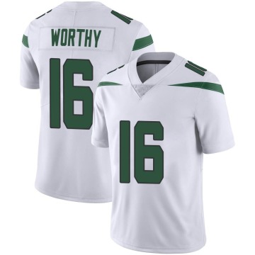 Chandler Worthy Youth White Limited Spotlight Vapor Jersey