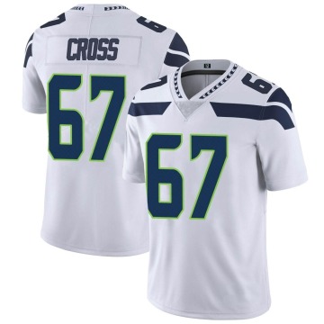 Charles Cross Youth White Limited Vapor Untouchable Jersey