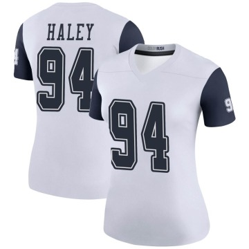 Charles Haley Women's White Legend Color Rush Jersey